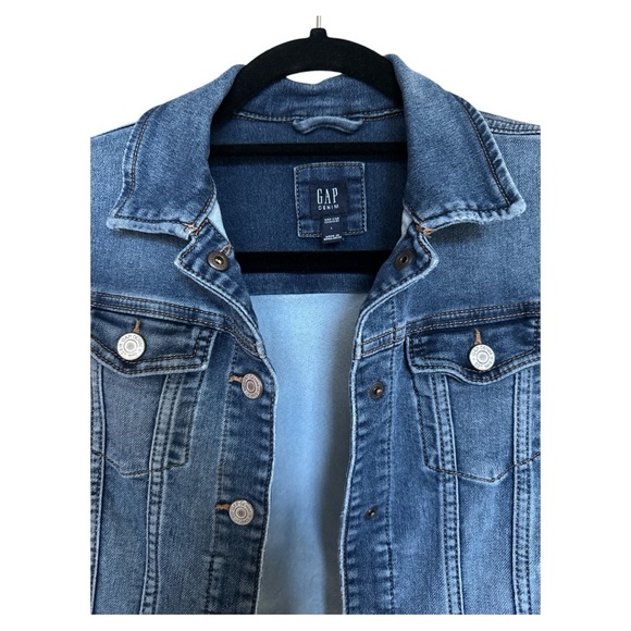 GAP Girls Icon Denim Jacket size Large - Picture 3 of 6